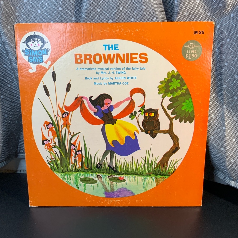 The Brownies Vinyl Record vintage LP A Dramatized Musical Version of Fairy tale